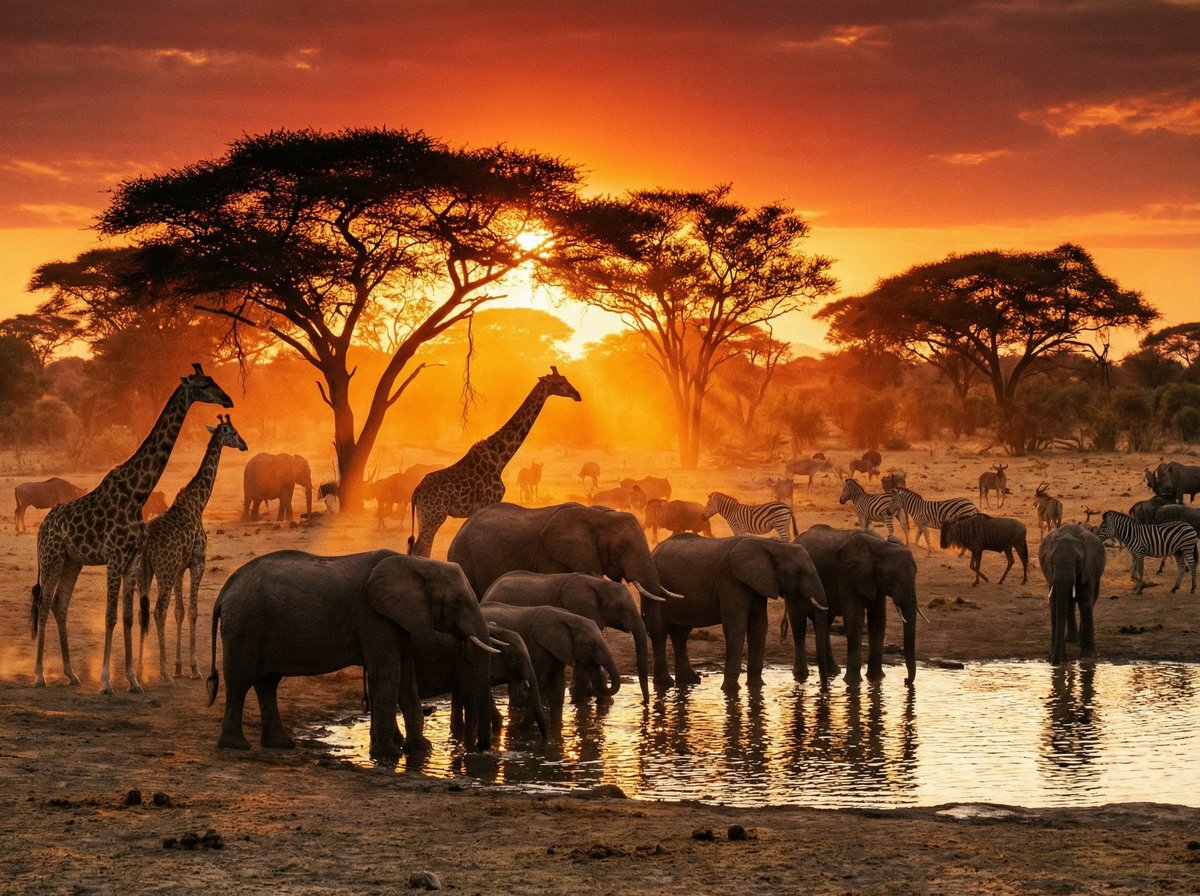 情侣自拍非洲野生动物视频